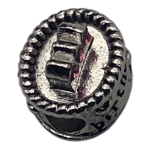 Happy Birthday Cake Charm Bead Fit for European Style Chain Bracelet Unisex Pink - Picture 7 of 7